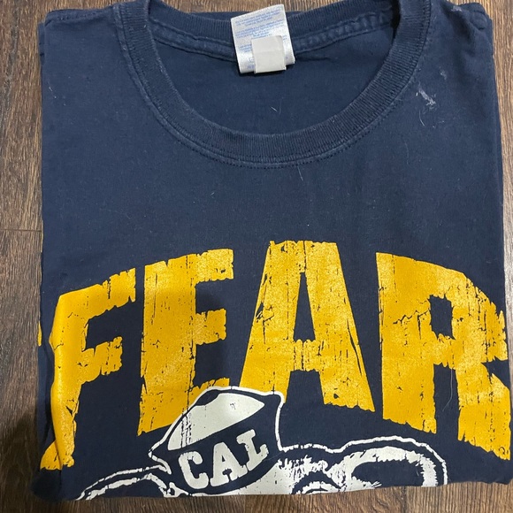 Cal Golden Bears 🐻 UC Berkeley Youth L Tee / T-Shirt, Ironed & Ready to Go! - Picture 2 of 3